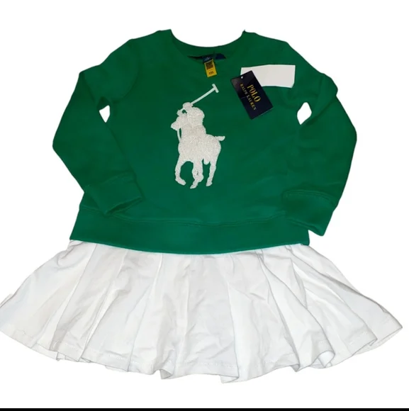 Ralph Lauren Dresses Ralph Lauren Polo Green Pony Sweatshirt